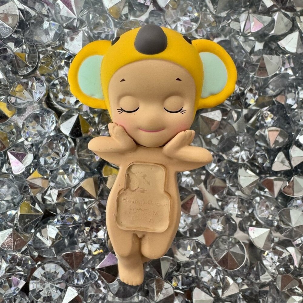 Sonny angel hipper dreaming series Adorable Yellow and Tan Koala Toy